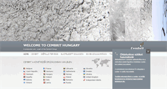 Desktop Screenshot of cembrit.hu