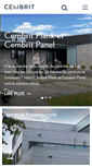 Mobile Screenshot of cembrit.fr
