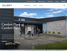 Tablet Screenshot of cembrit.fr