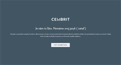 Desktop Screenshot of cembrit.sk
