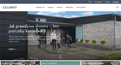 Desktop Screenshot of cembrit.pl