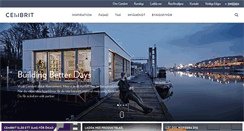 Desktop Screenshot of cembrit.se